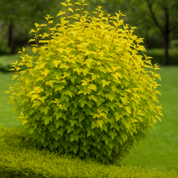 Пузыреплодник Darts Gold › ХВОЯ24 - питомник растений в вашем кармане!