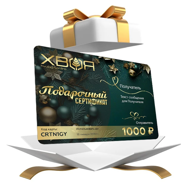 Opened Gift Box6 › ХВОЯ24 - питомник растений в вашем кармане!